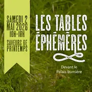 Les tables éphémères du Printemps à Evian