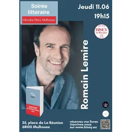 Soirée littéraire avec Romain Lemire - Clément - Prix Goncourt du Premier Roman