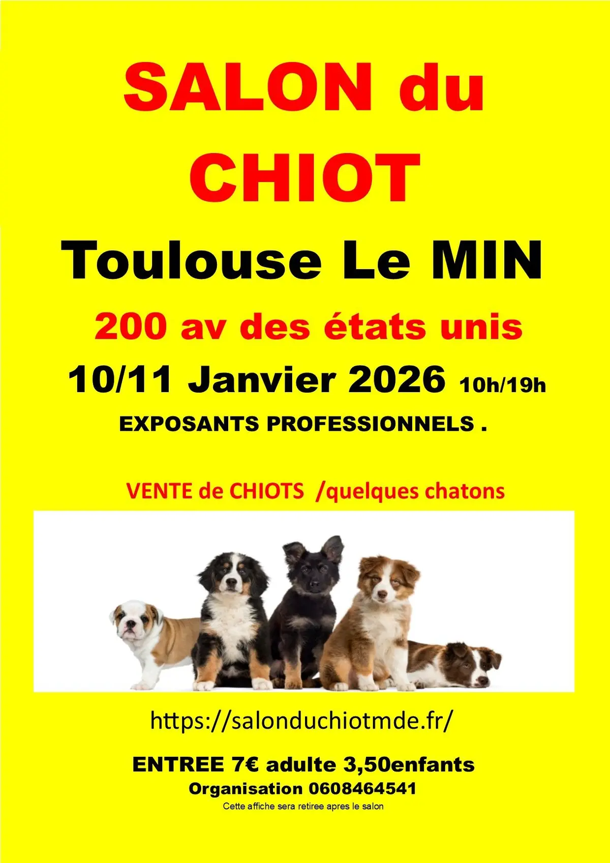 Salon du chiot et du bien-être animal 