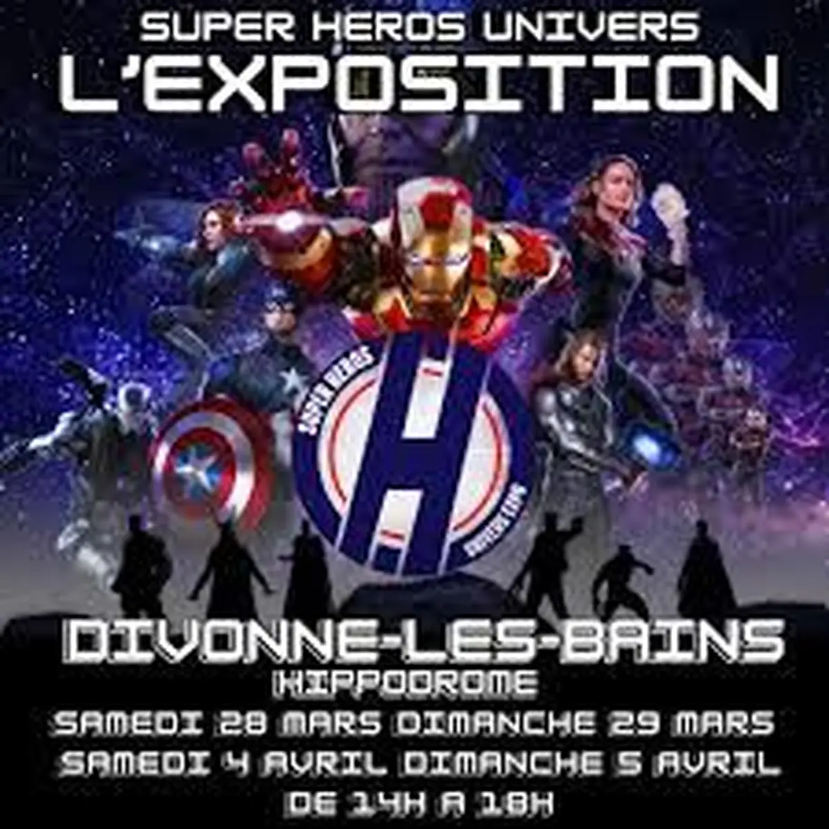 Super héros univers & dinosaures expo 
