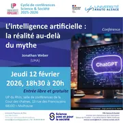 Conférence Science et Société sur le mythe de l'intelligence artificielle
