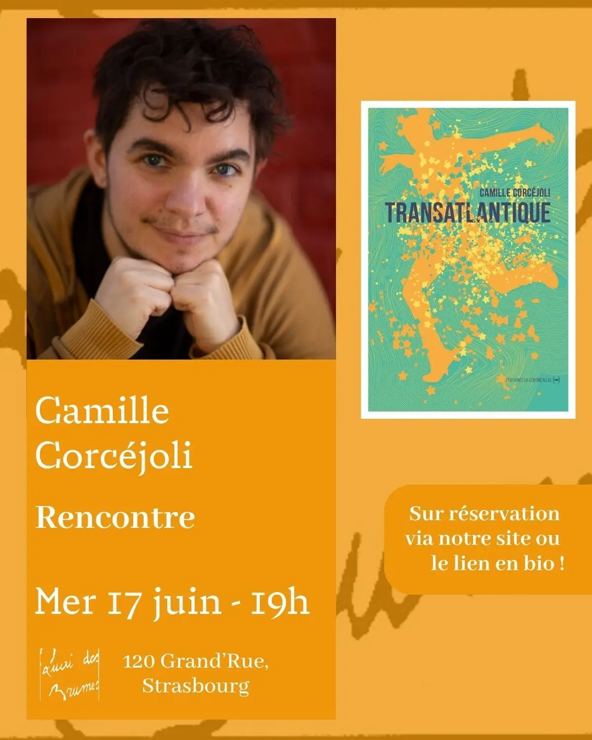 Rencontre avec Camille Corcéjoli