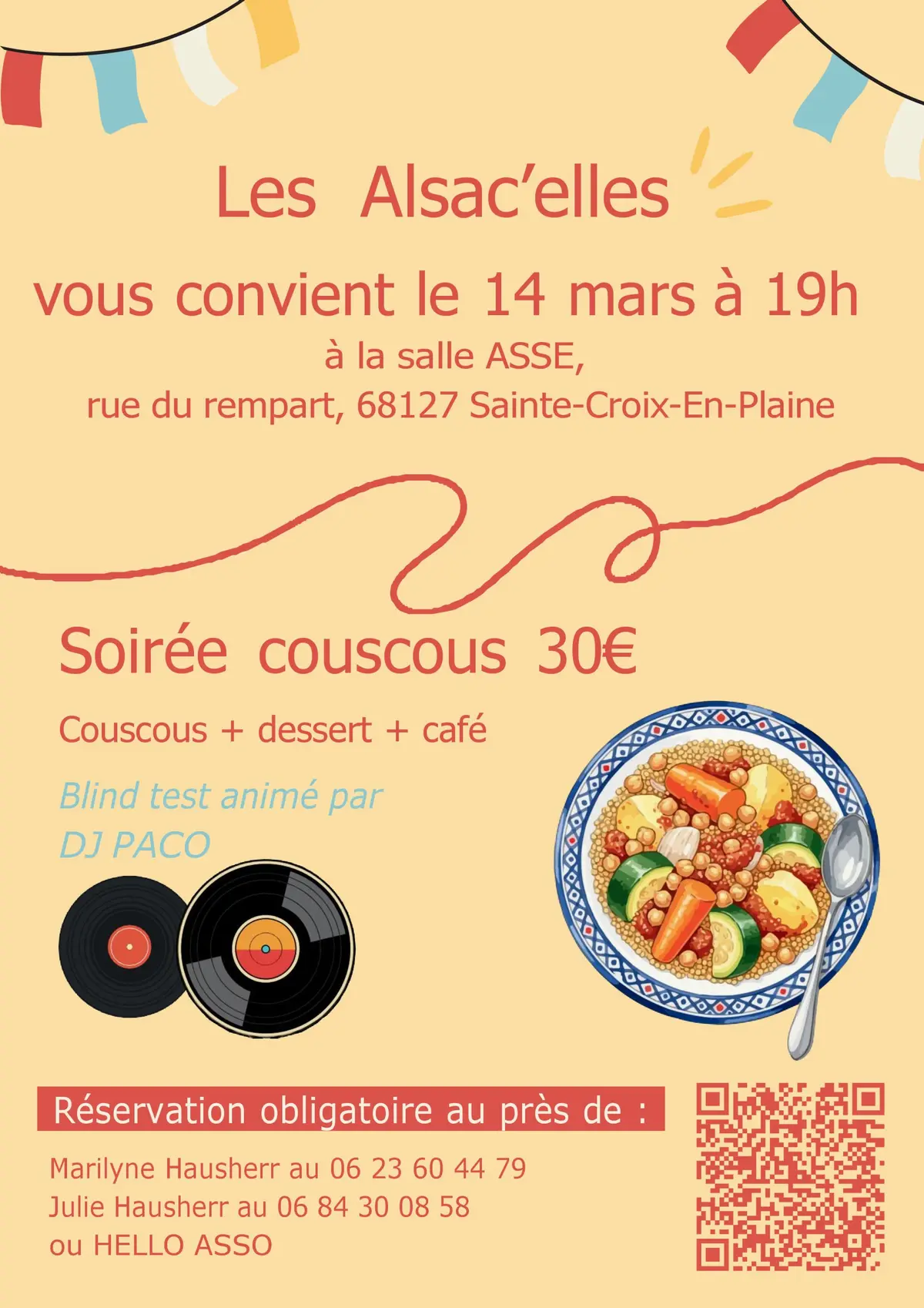 Soirée Couscous / Blind Test