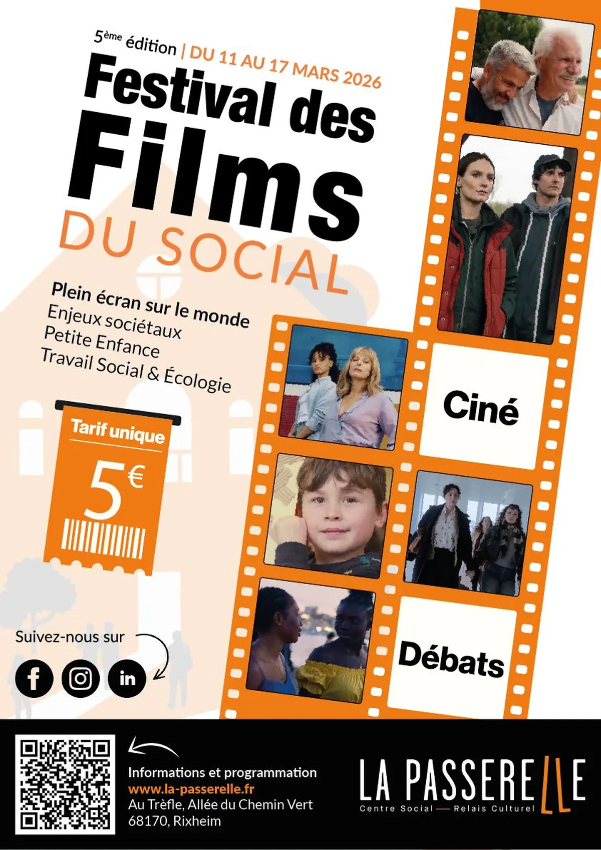 Festival des Films du Social 2026 à Rixheim