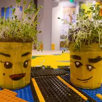 Atelier enfant Tête à pousser  &copy; © la Seigneurie