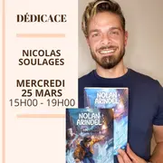 Toulouse : Nicolas Soulages en dédicace à la librairie Privat le 25 mars