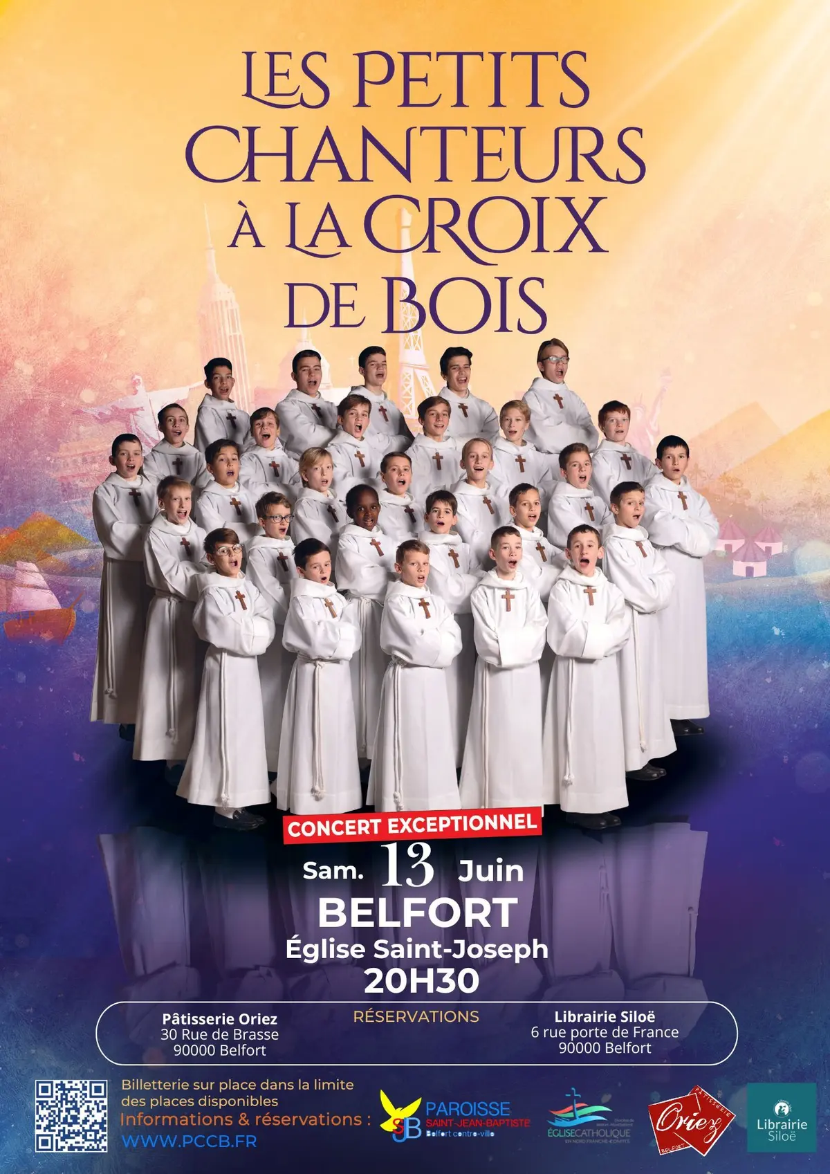 Concert des Petits Chanteurs à la Croix de Bois - Belfort
