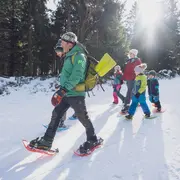 Sorties raquettes en famille