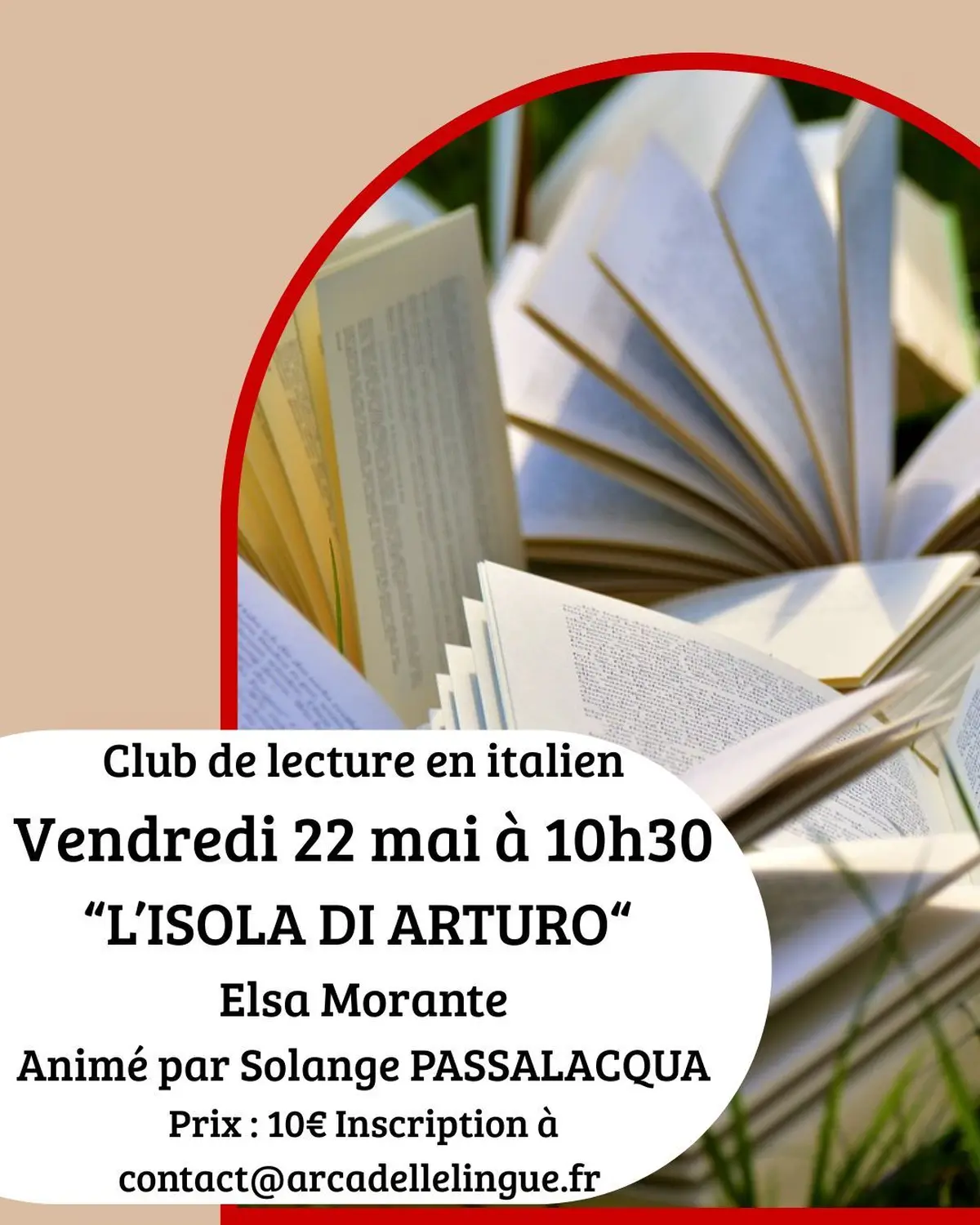 Club de lecture en italien : L'isola di Arturo de Elsa Morante