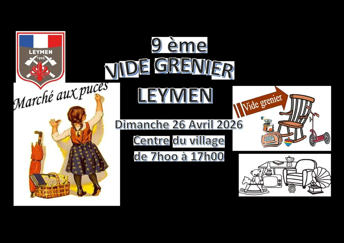 Marché aux puces de l'Amicale des Sapeurs Pompiers