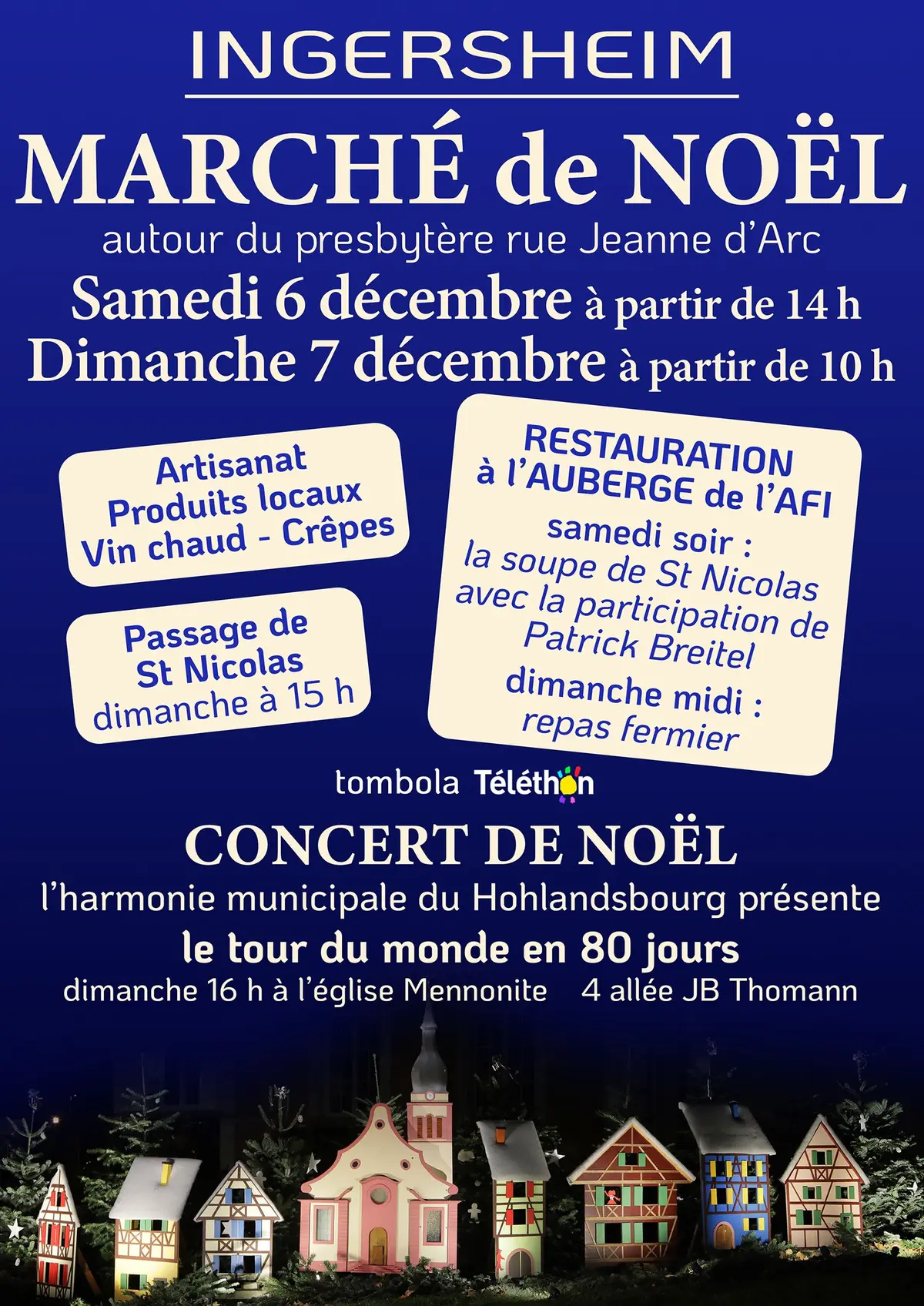 Marché de Noël à Ingersheim