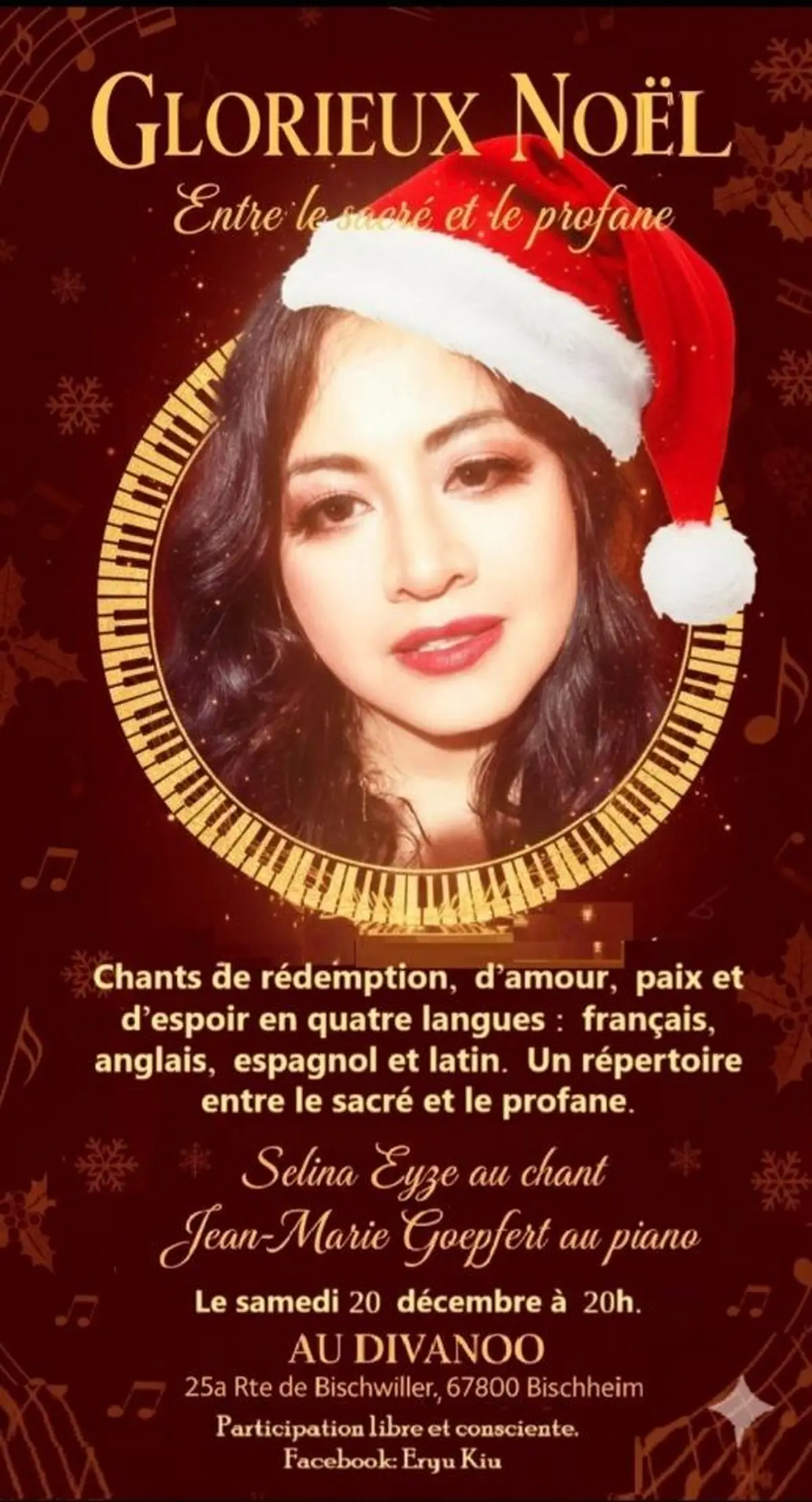 Glorieux Noël, entre le sacré et le profane, concert