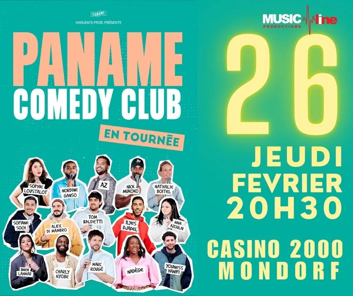 Le Paname Comédy Club en tournée - MONDORF