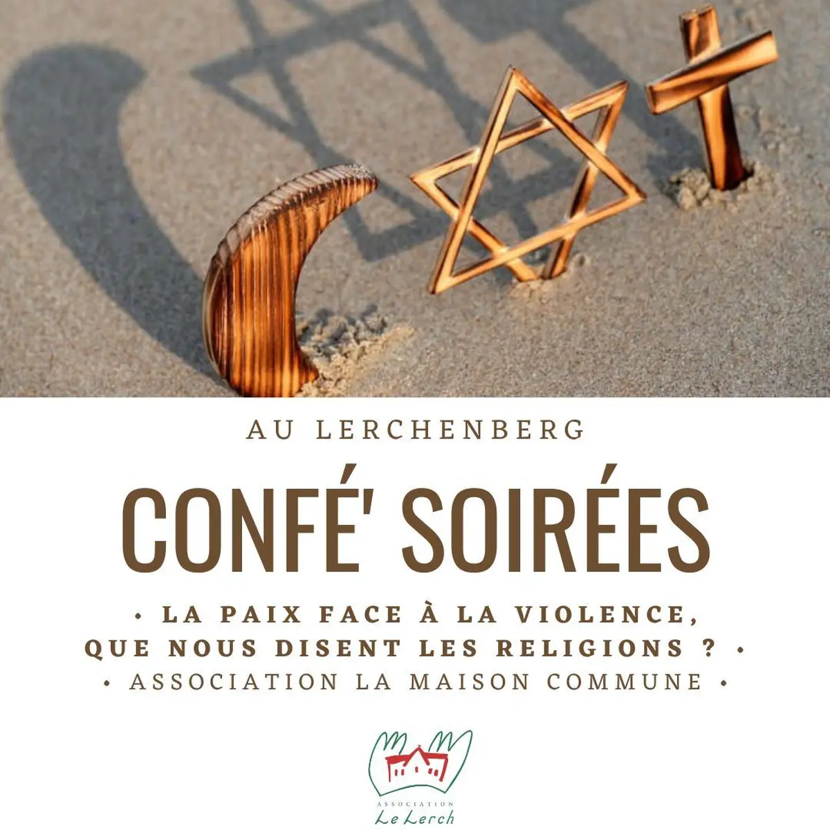 Confé' Soirées - La paix face à la violence, que nous disent les religions ?