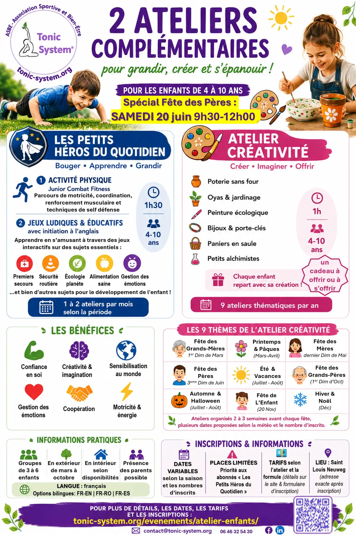 Les Héros Créatifs - spécial fête de Père