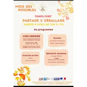 Vide grenier Partage et Debalage