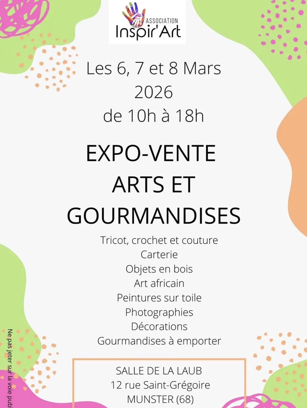 Expo Vente « Arts et Gourmandises »