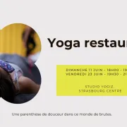 Yoga restauratif - séances collectives