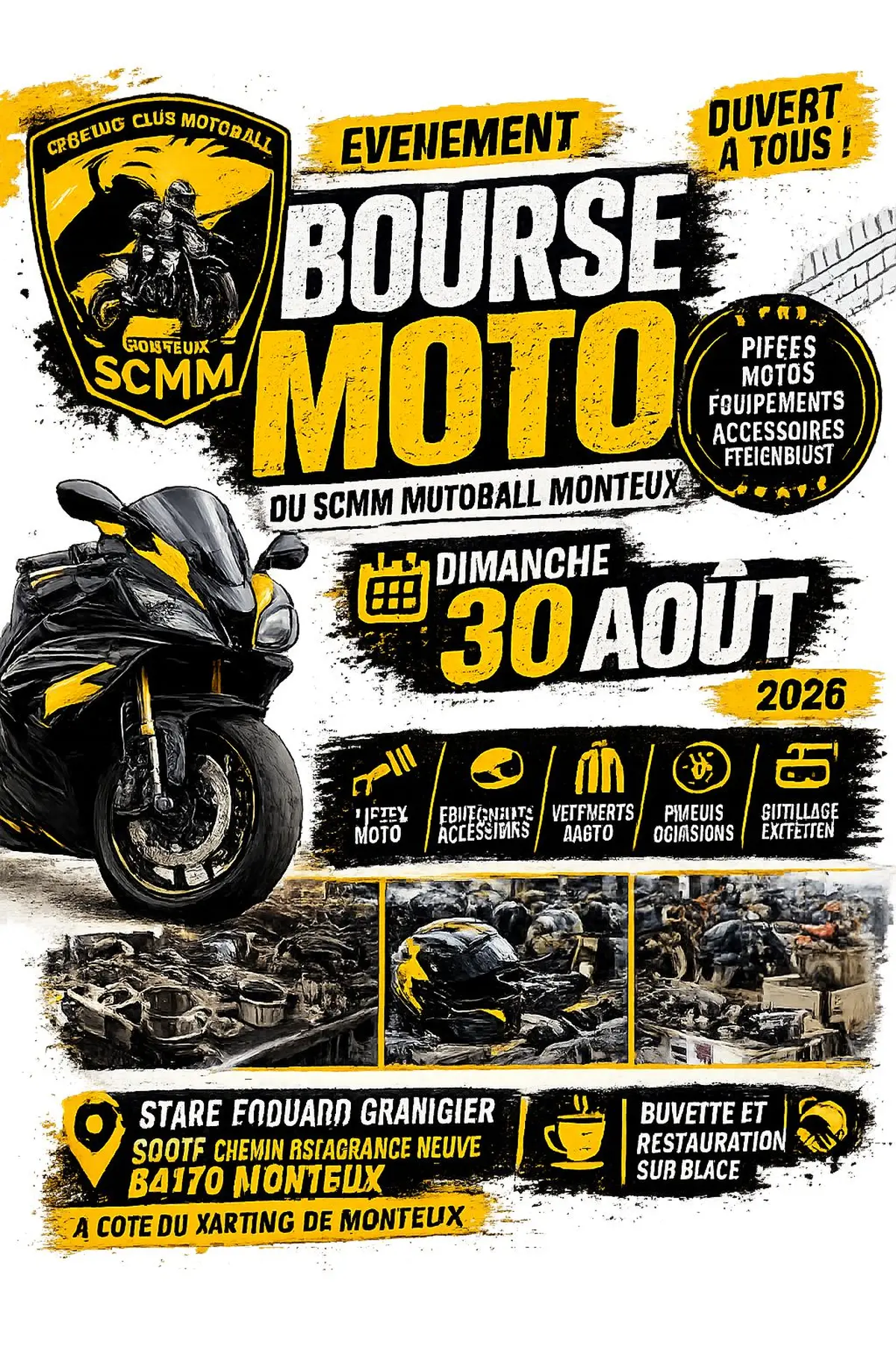 Bourse moto et  auto  / Vide grenier 