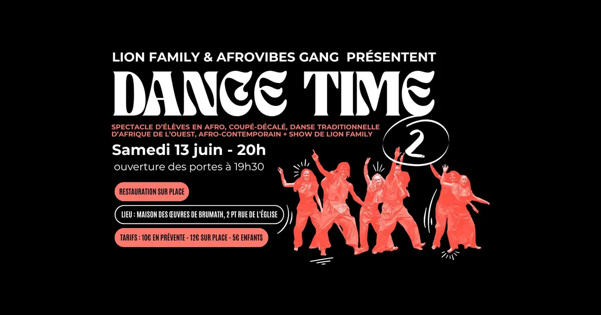 DANCE TIME 2 - Show de danse de fin d'année