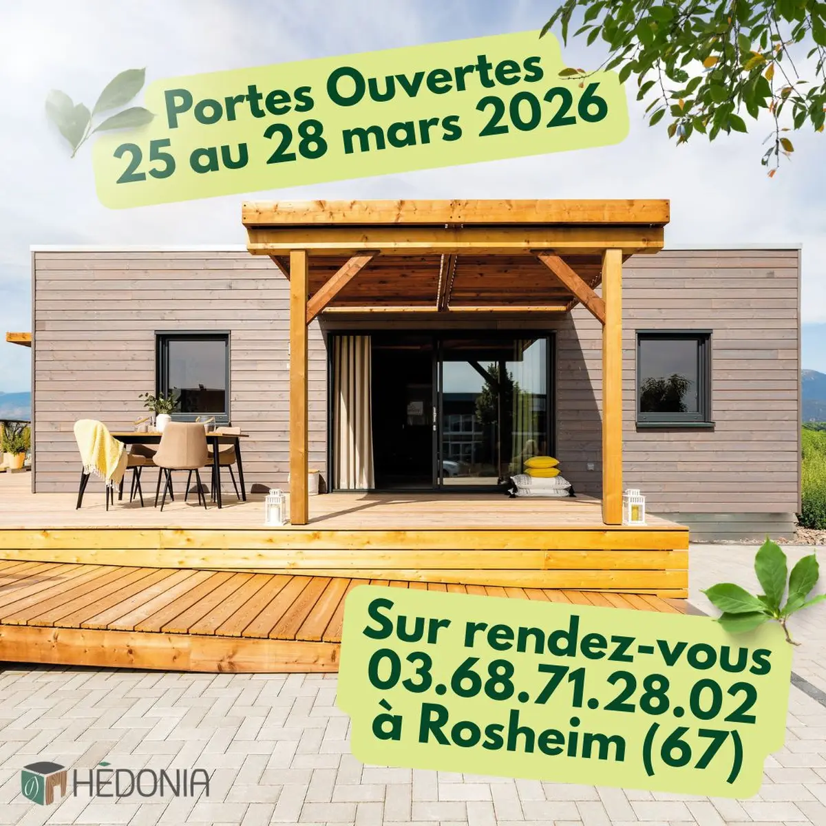 Journées Portes Ouvertes à Hédonia !