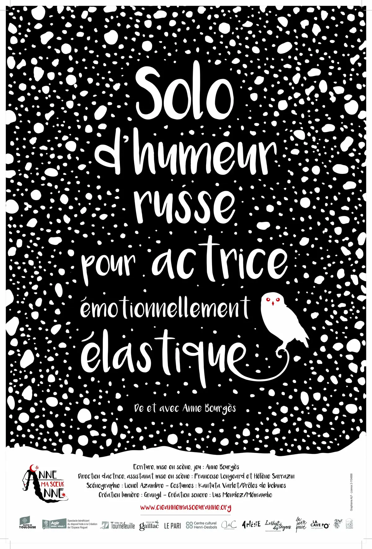 Solo d’humeur russe pour actrice émotionnellement élastique 