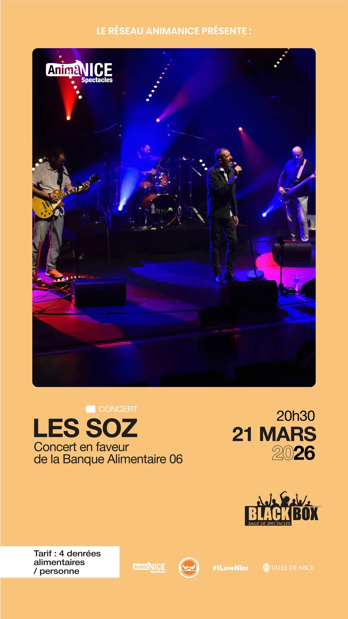 Concert Caritatif Les SOZ en faveur de la banque alimentaire 06