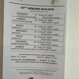 Semaine boulistique RHODIA