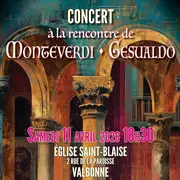 Concert à la rencontre de Monteverdi et Gesualdo