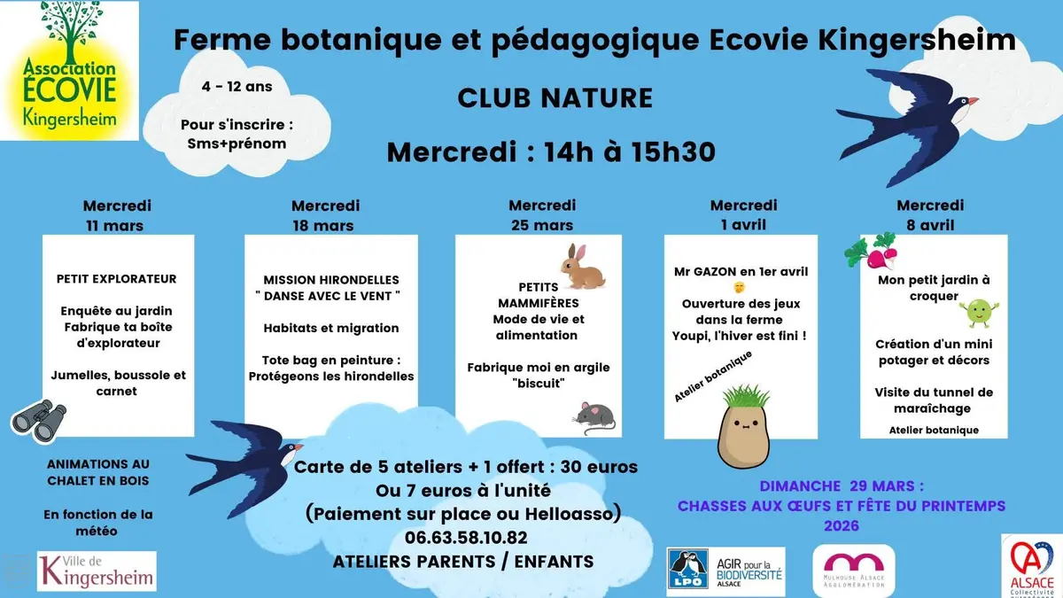 Atelier Club nature 