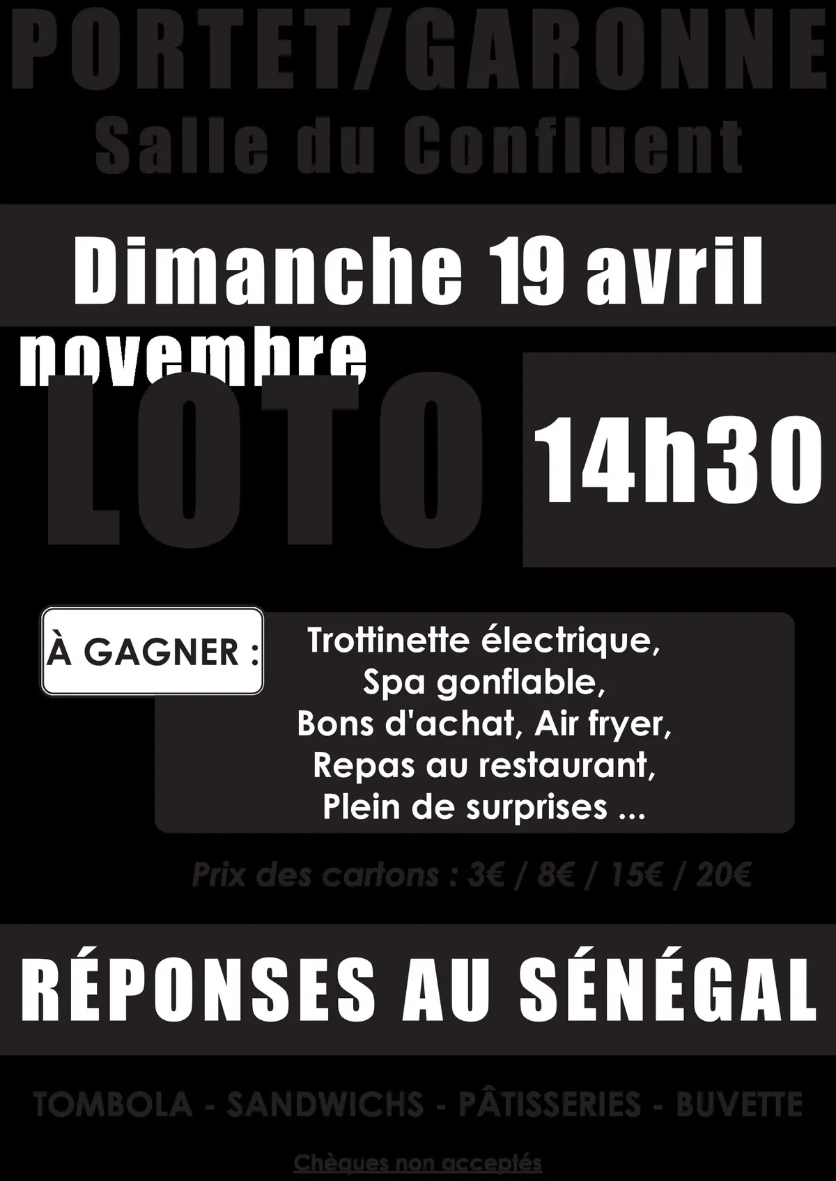 Grand loto humanitaire