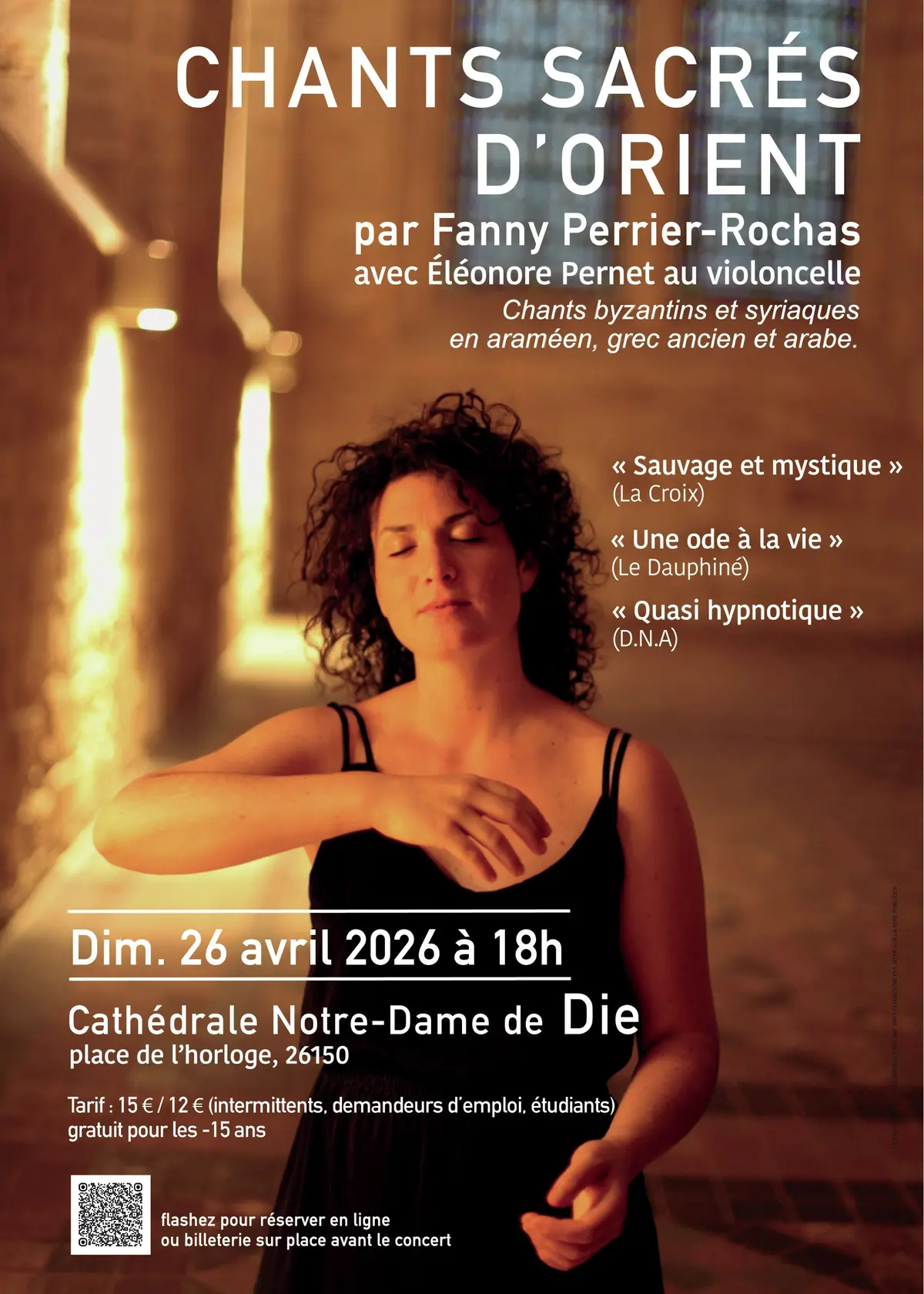 Chants sacrés d'Orient par Fanny Perrier-Rochas