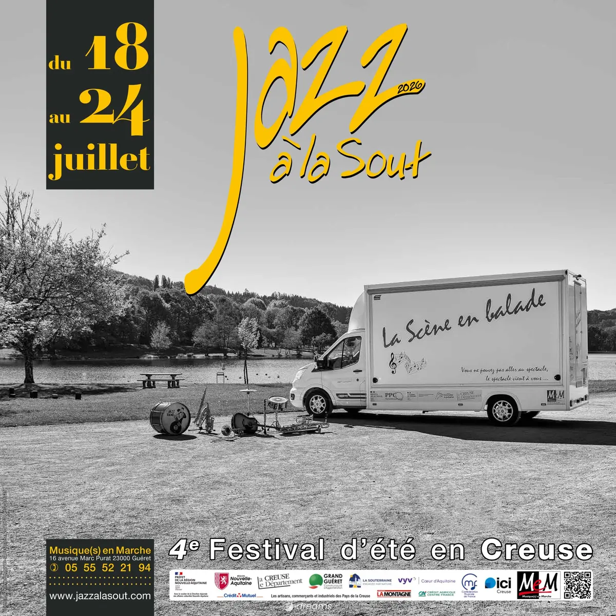 4e Festival d'été en Creuse de Jazz à la Sout