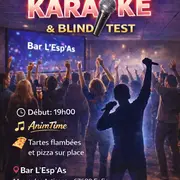 Soirée karaoké et blind test