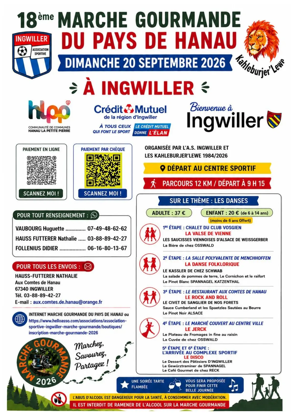 Marche gourmande pays de hanau 2026
