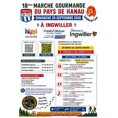 Marche gourmande pays de hanau 2026