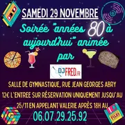 soirée années 80 avec DJ Fred
