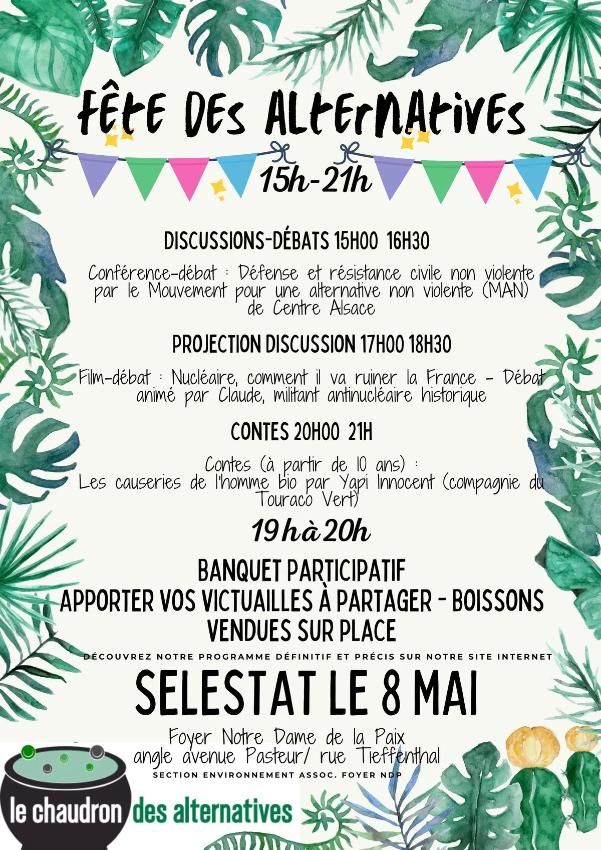 Fêtes des alternatives 8 et 9 mai 2026