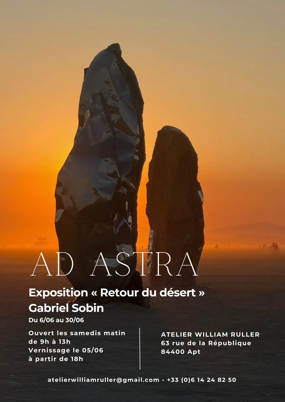 Ad Astra — Gabriel Sobin : retour du désert 