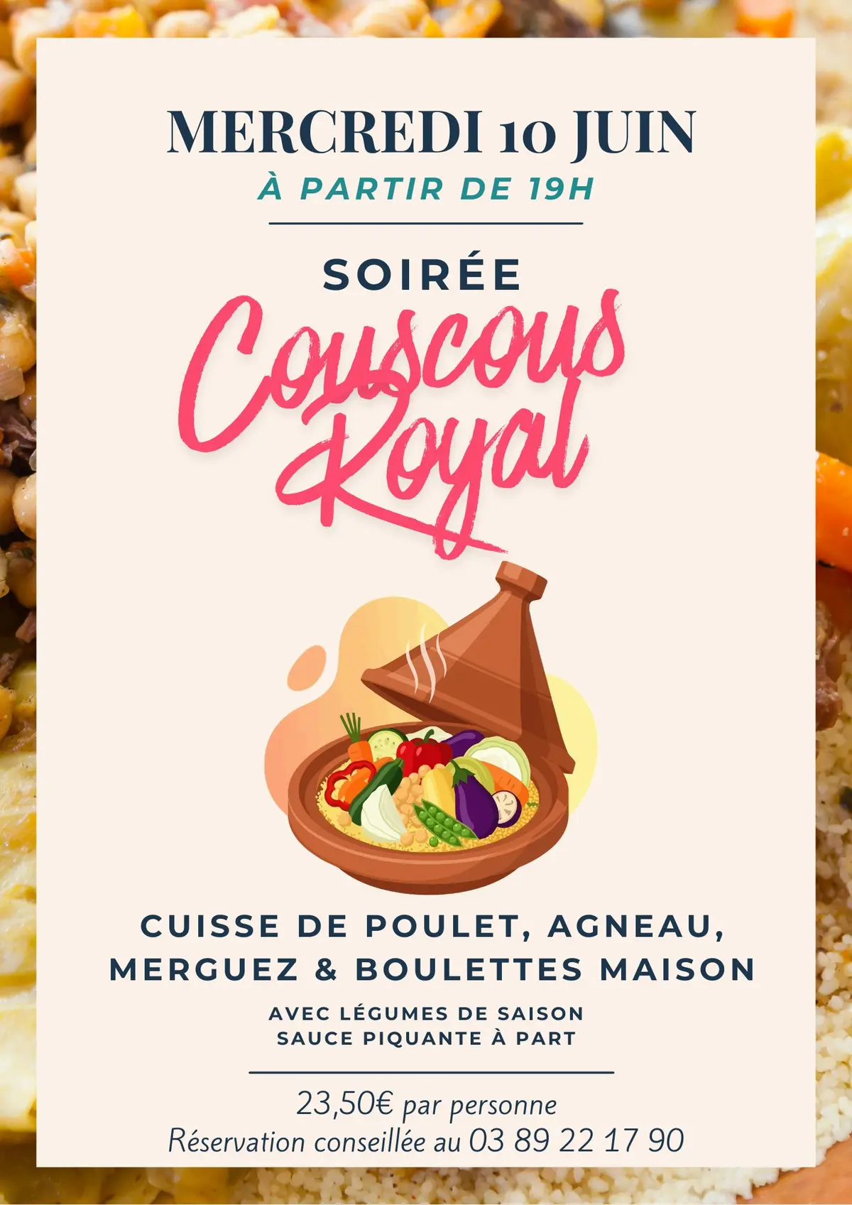 Soirée couscous royal