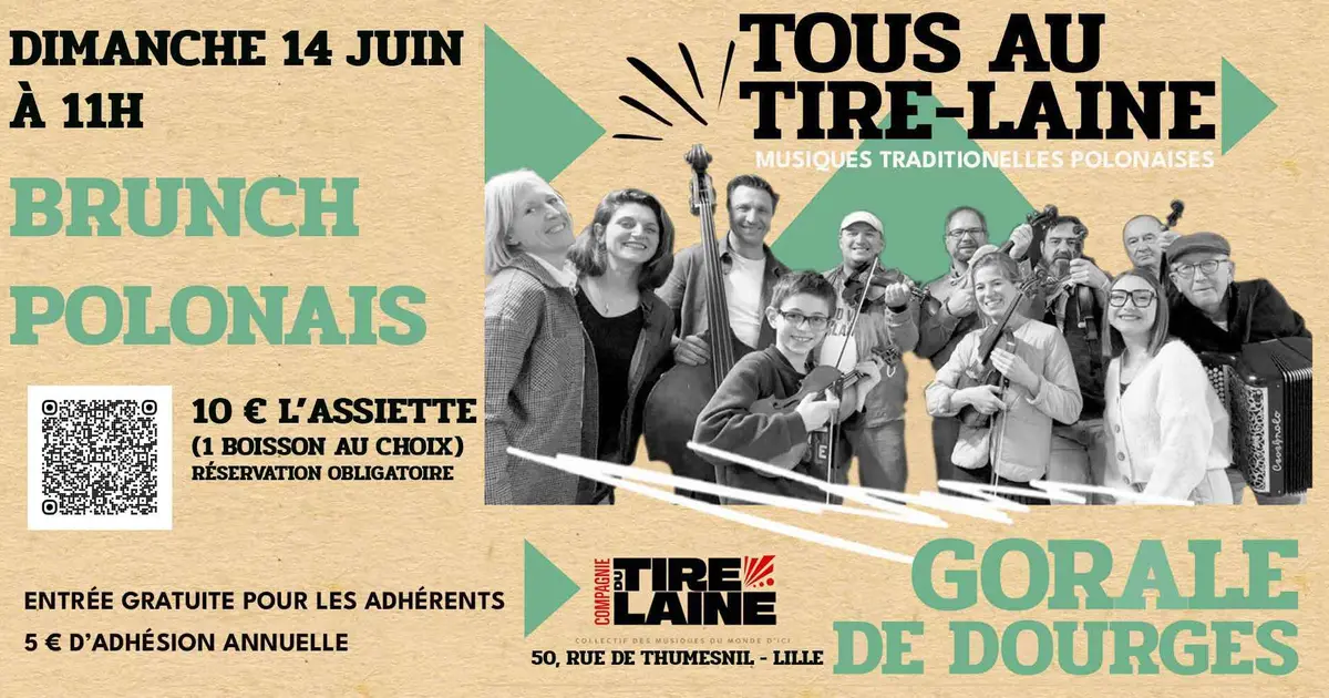 "Tous au Tire-Laine!" spécial brunch polonais avec Gorale
