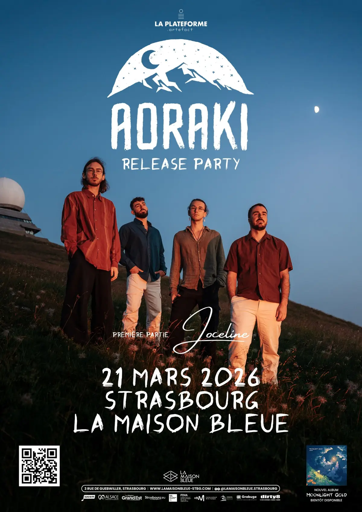 AORAKI Release Party + Joceline