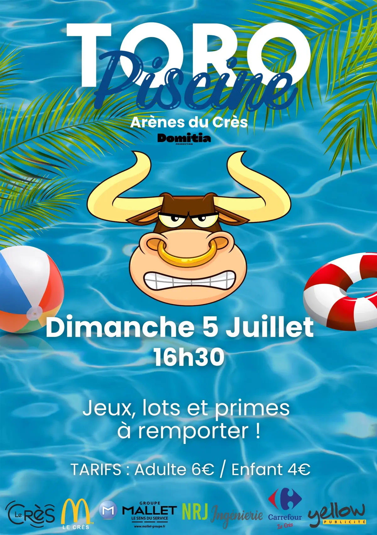 Toro piscine - jeux 