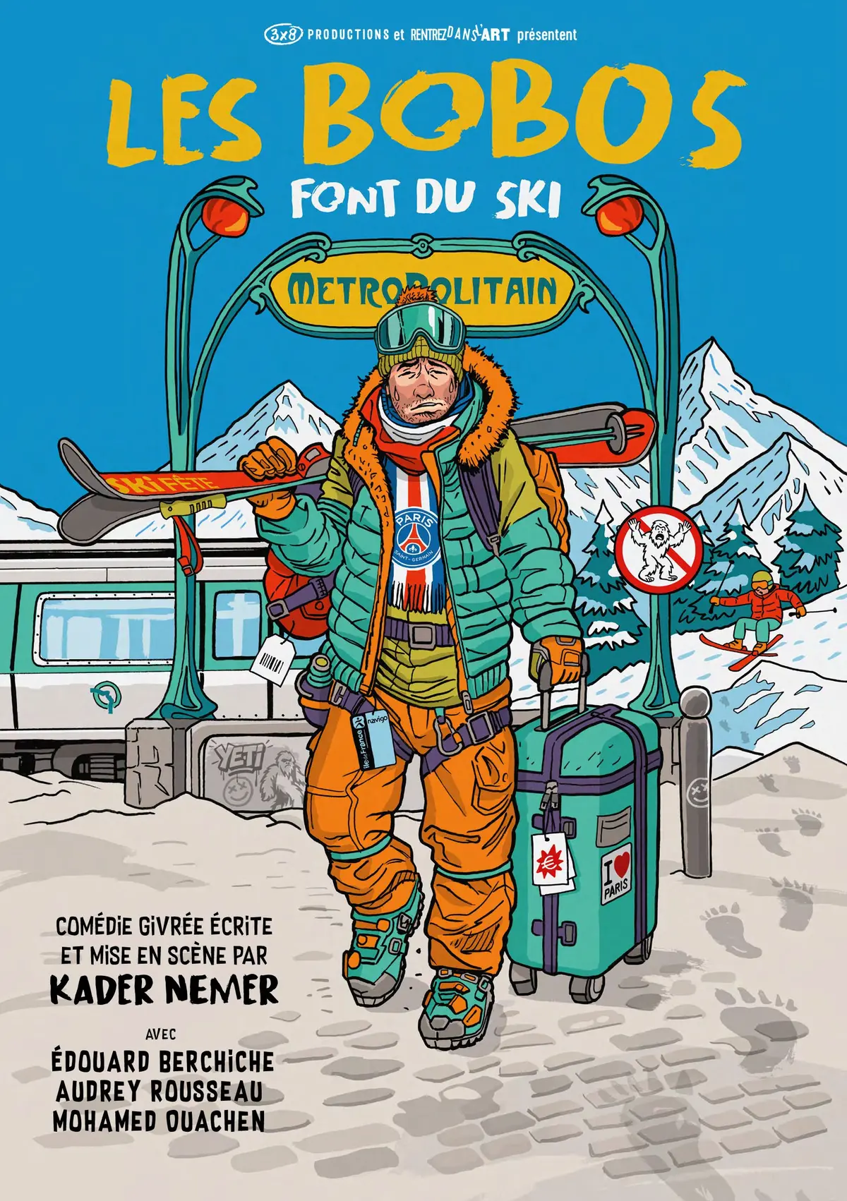 Les bobos font du ski