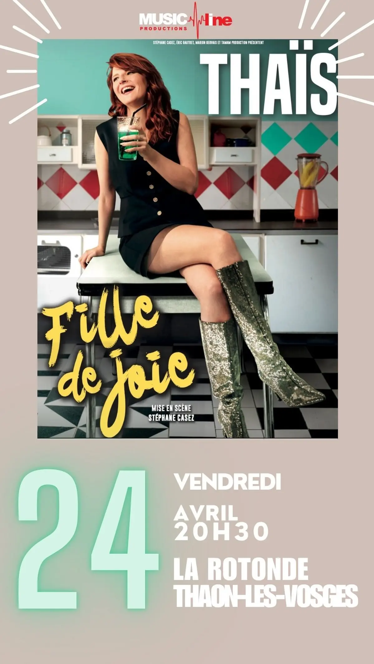 THAIS '' Fille de joie'' - THAON LES VOSGES