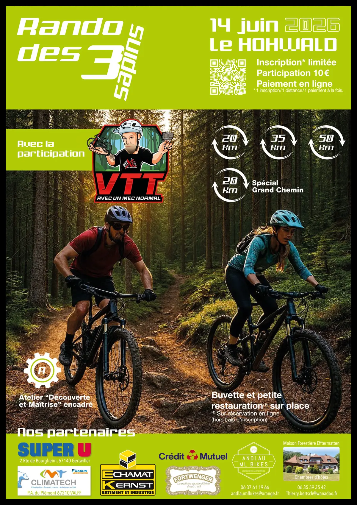 Rando des 3 sapins VTT/ e-VTT