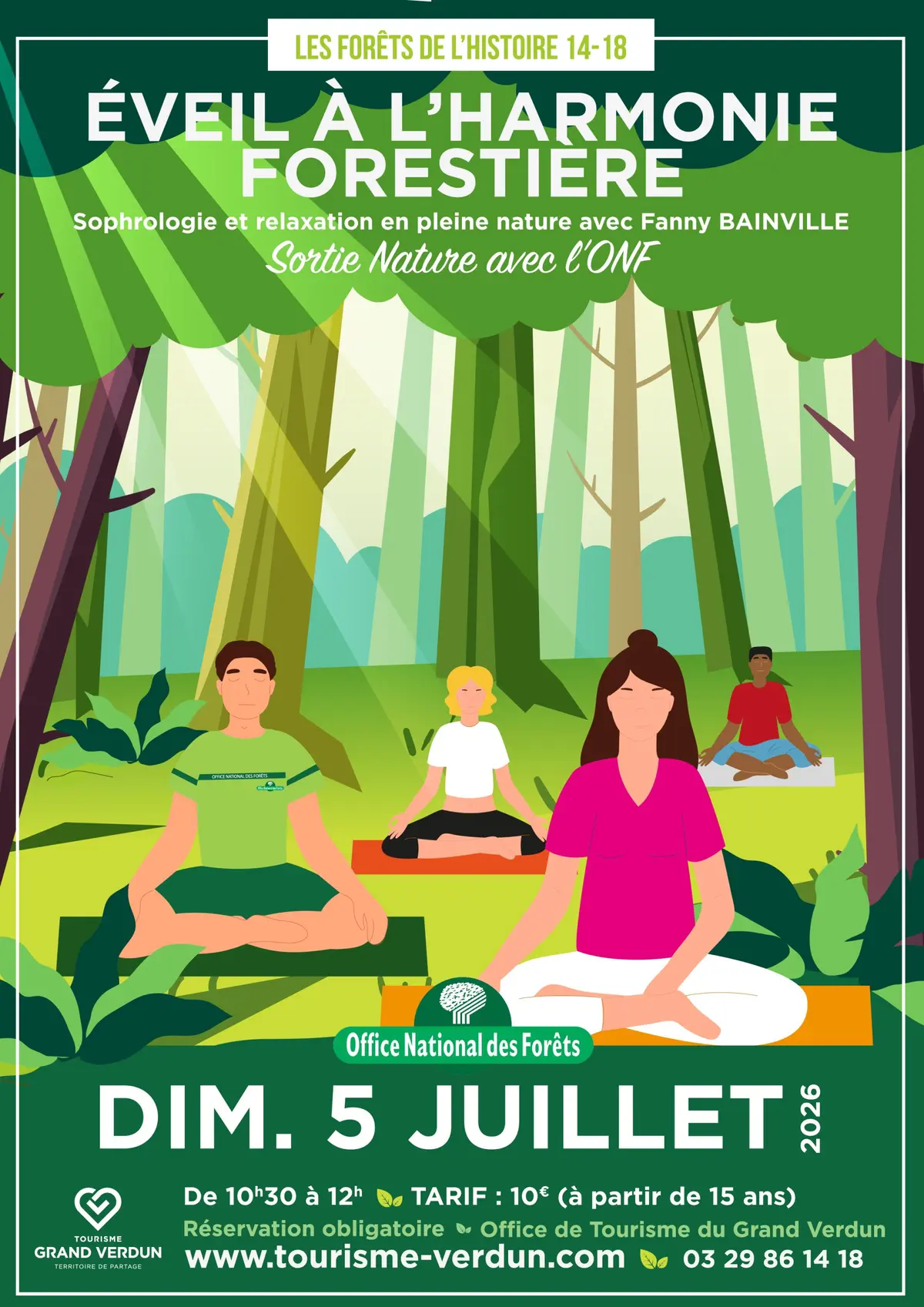 Les Forêts de l’Histoire 14-18 : Éveil à l’harmonie forestière