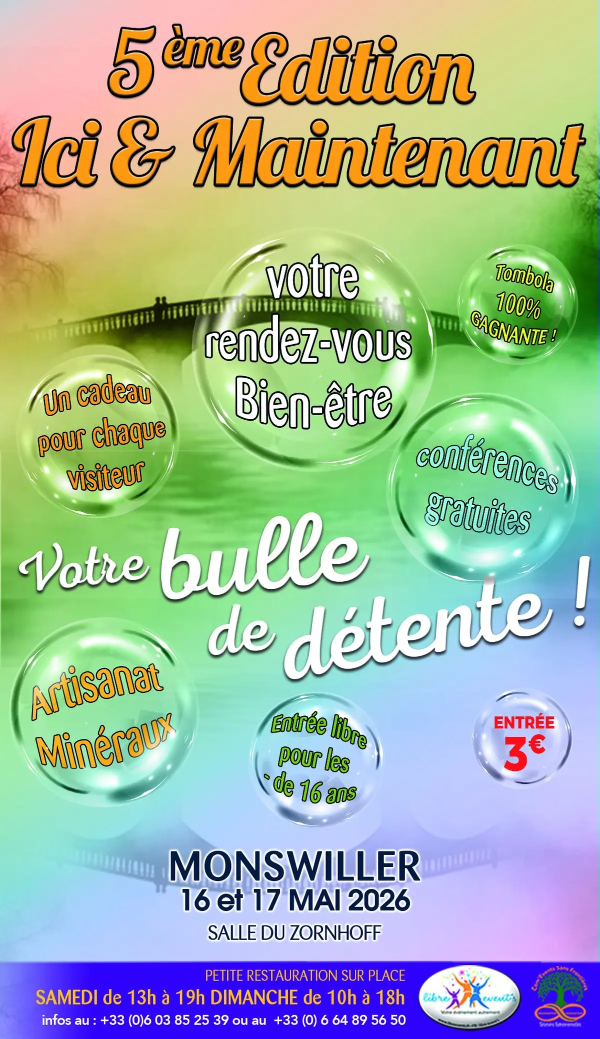 Salon du bien-être, créations et minéraux