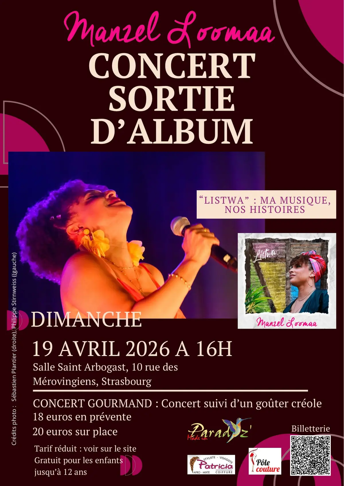 MANZEL LOOMAA - Concert Sortie d'Album