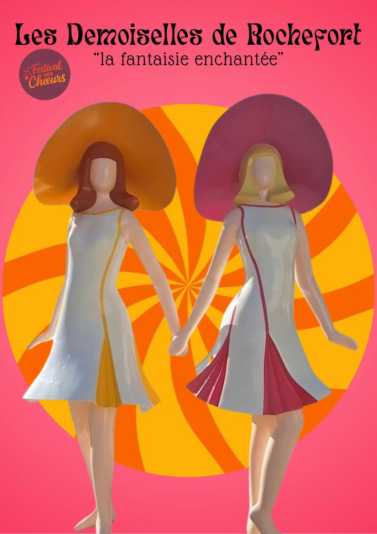Les Demoiselles swinguent à Rochefort la fantaisie enchantée